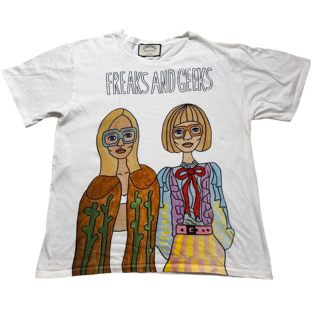 Gucci Angelica Hicks Freaks and Geeks Limited Edition T-Shirt White XL 492346